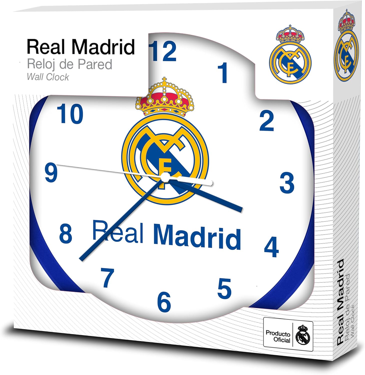 Official Real Madrid Fc Wall Clock