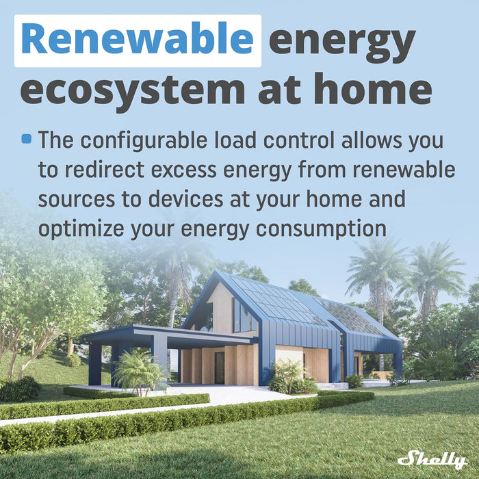 Shelly Relais Pro EM 50A WLAN LAN Stromz?¤hler I