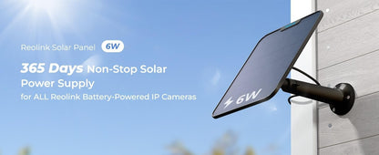 Reolink Solar Panel 2 Schwarz (5,8W