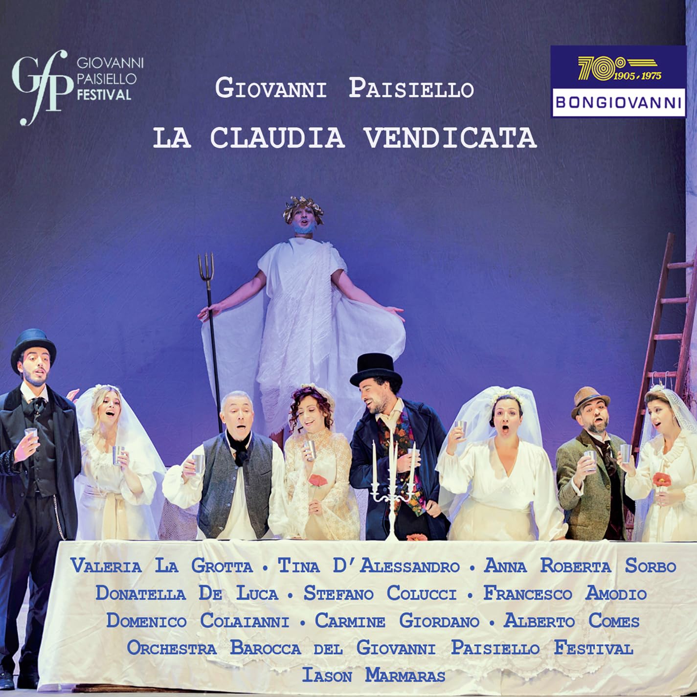 Paisiello: LA CLAUDIA VENDICATA 2 compact disc