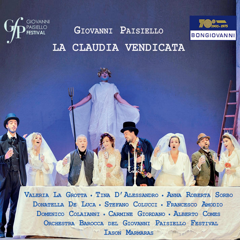 Paisiello: LA CLAUDIA VENDICATA 2 compact disc
