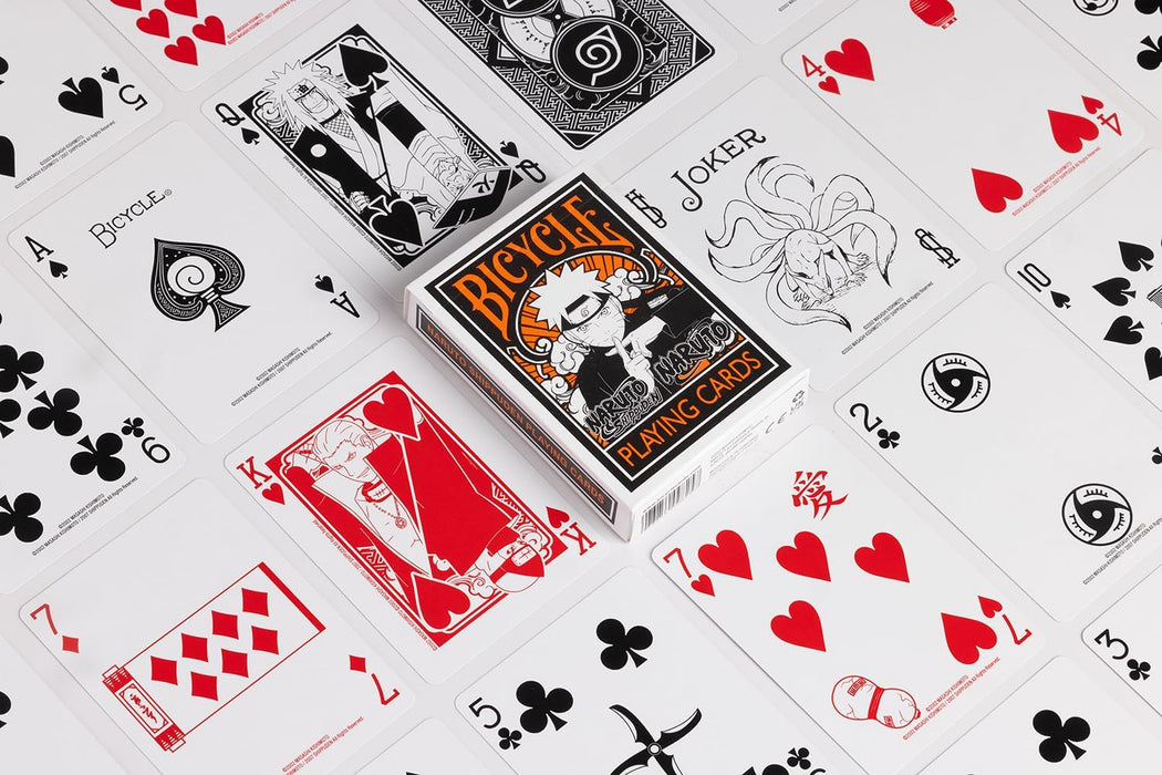Bicycle Naruto Shippuden Deck of Cards for Collectors, Wizards and Fans