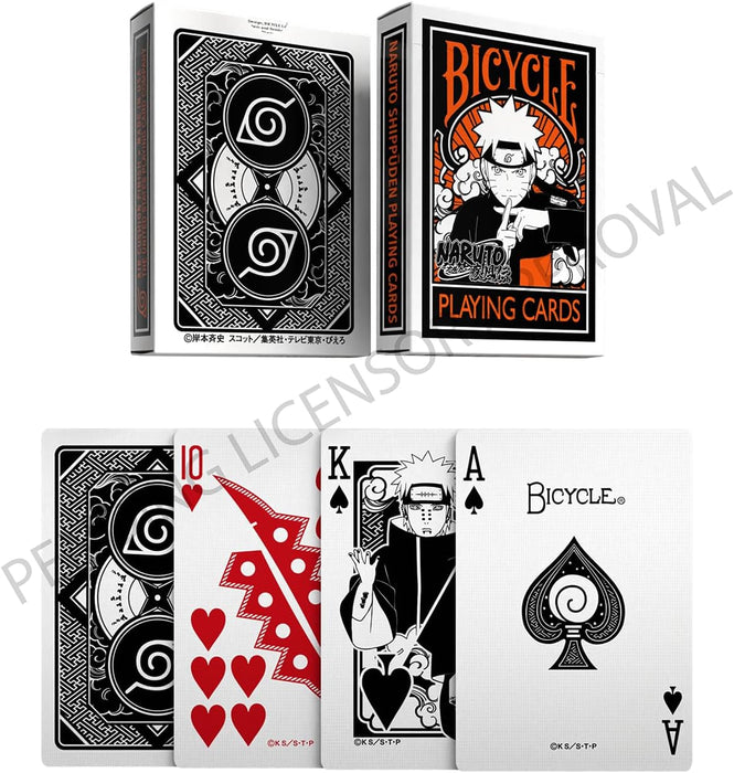 Bicycle Naruto Shippuden Deck of Cards for Collectors, Wizards and Fans