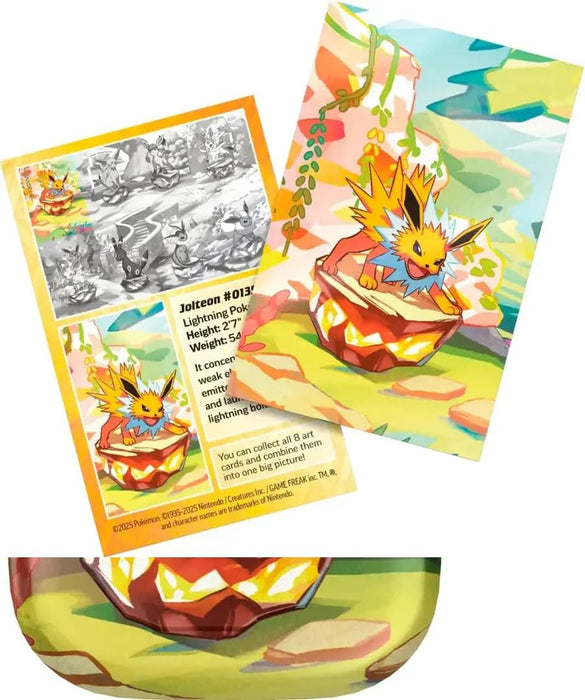 Pokemon TCG Scarlet & Violet 8.5 Prismatic Evolutions Mini Tin - 1 Random Art