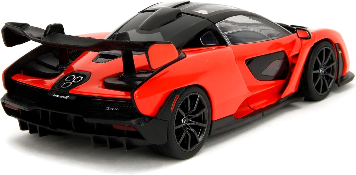 Fast & Furious JADA Toys MCLAREN SENNA 1:24 die-cast model car, toys for kids and adults, collect and play vehicle