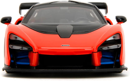 Fast & Furious JADA Toys MCLAREN SENNA 1:24 die-cast model car, toys for kids and adults, collect and play vehicle
