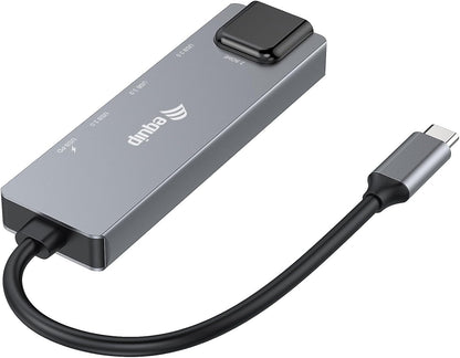 Equip Adapter USB-C -> RJ45 10/100/1000/2500 Mbps+ USB 3.2 - Adapter - Digital/Daten (133496