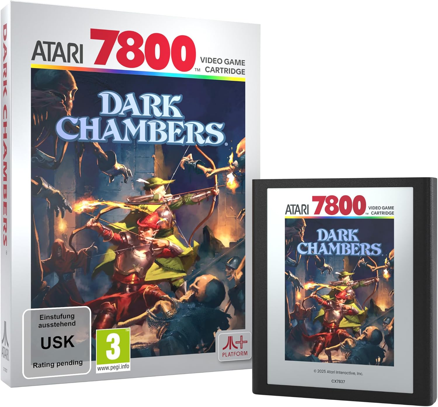 Dark Chambers (Atari 2600+/7800+/7800) Cartridge