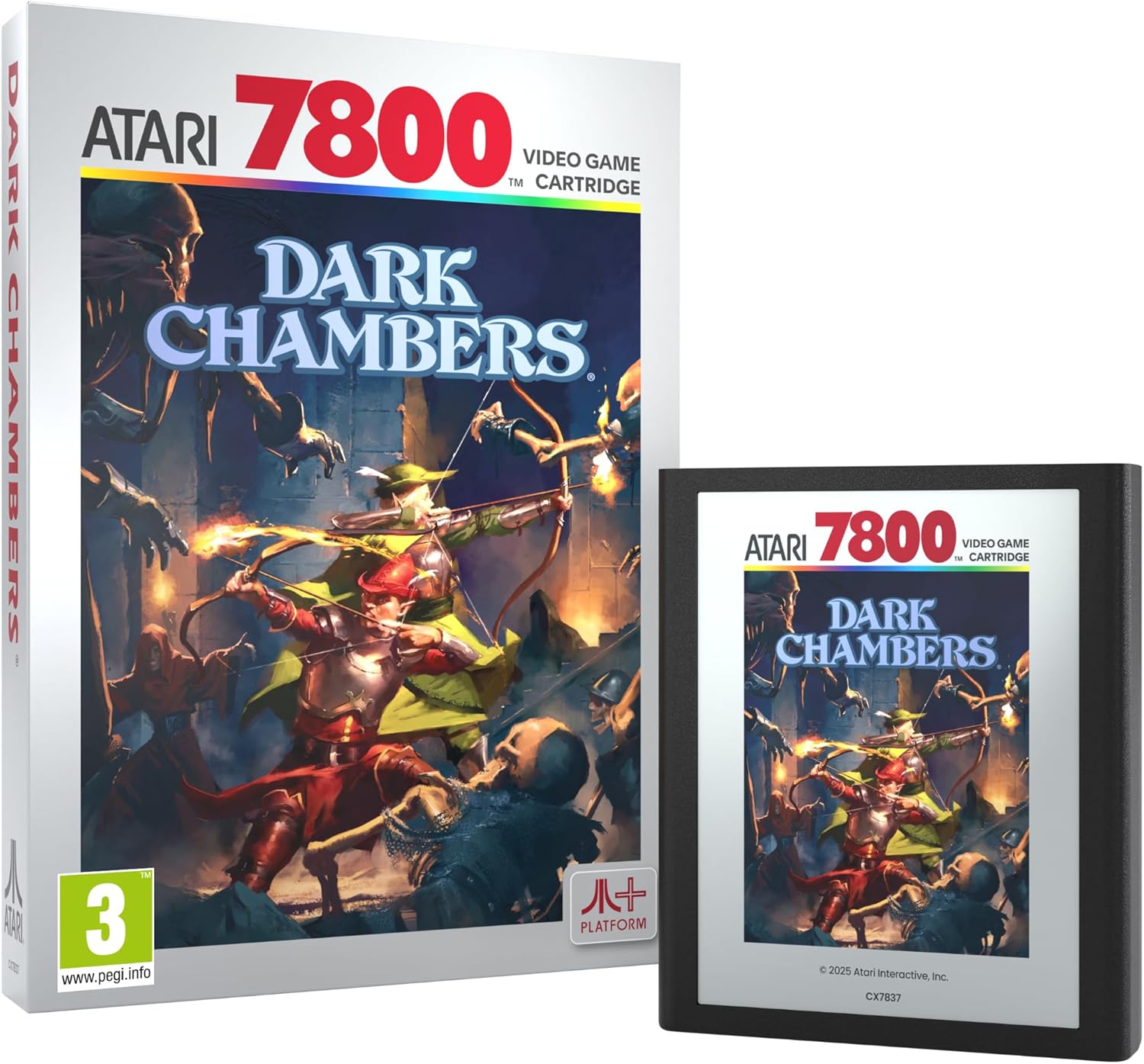 Dark Chambers (Atari 2600+/7800+/7800) Cartridge