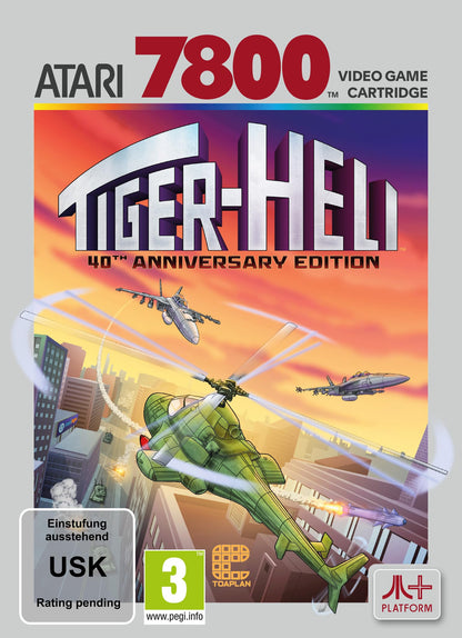 Tiger-Heli (Compatible with Atari 2600+, 7800+ and 7800)