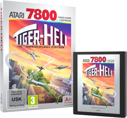 Tiger-Heli (Compatible with Atari 2600+, 7800+ and 7800)