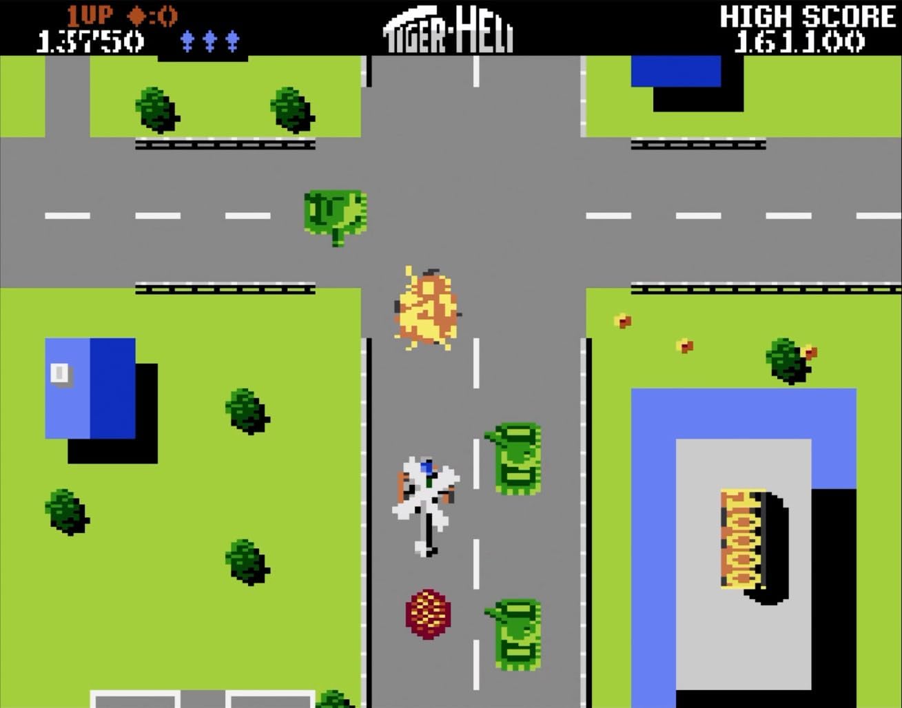 Tiger-Heli (Compatible with Atari 2600+, 7800+ and 7800)