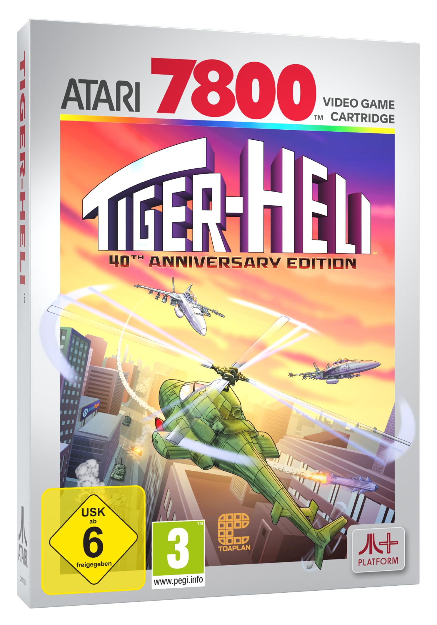 Tiger-Heli (Compatible with Atari 2600+, 7800+ and 7800)