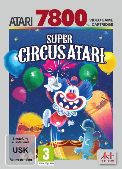 Super Circus Atari (Compatible with Atari 2600+, 7800+ and 7800)
