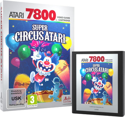 Super Circus Atari (Compatible with Atari 2600+, 7800+ and 7800)