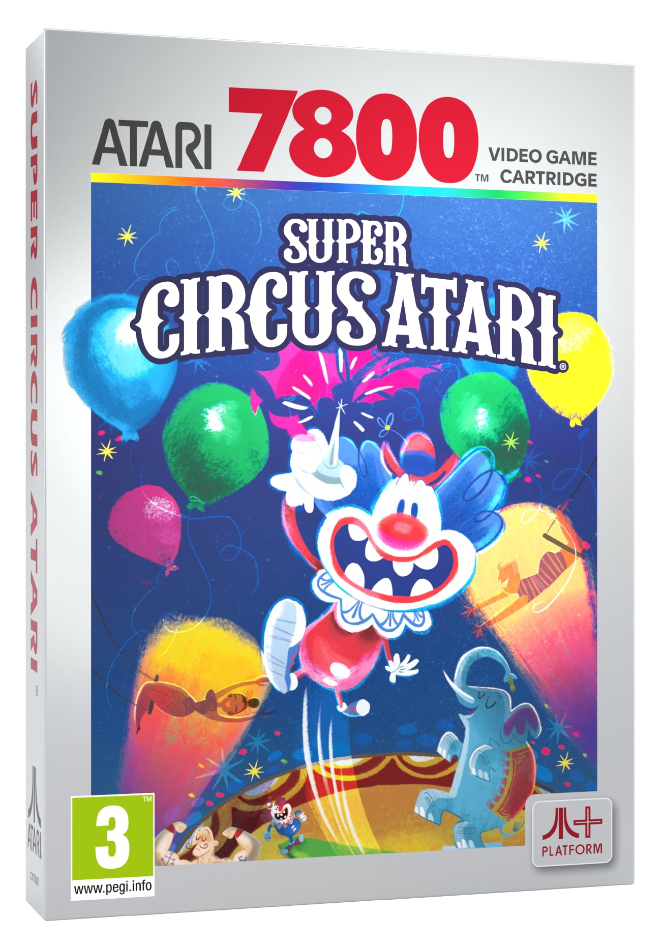 Super Circus Atari (Compatible with Atari 2600+, 7800+ and 7800)