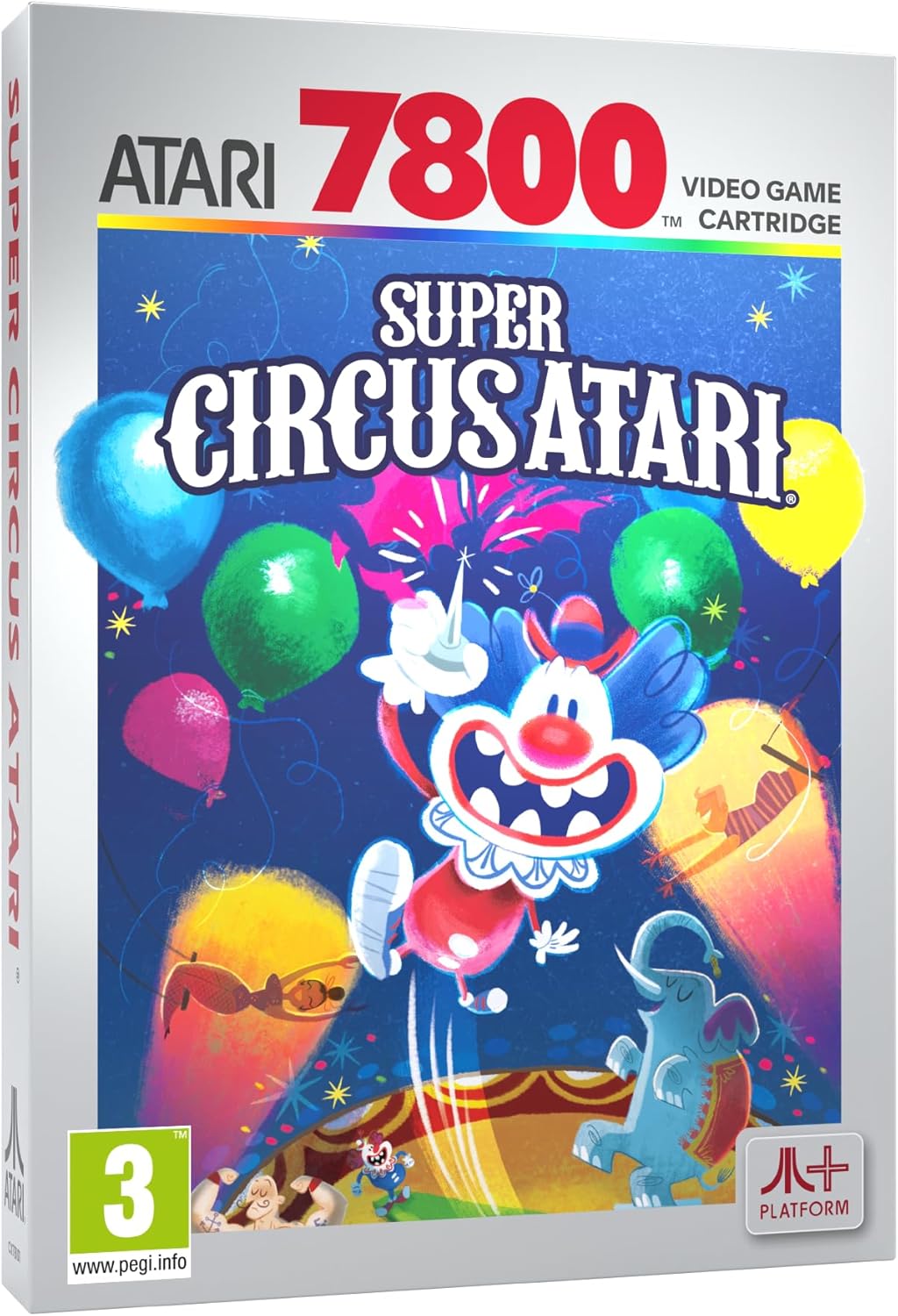 Super Circus Atari (Compatible with Atari 2600+, 7800+ and 7800)