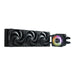 ENERMAX LIQMAXFLO SR 360mm A-RGB AIO CPU Liquid Cooler- High-Performance Pump up to 3000RPM, 60mm VRM Fan, Pressure-Optimized Silent 120mm FDB PWM Fan, Intel LGA1700/AMD AM5 Ready