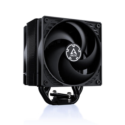 ARCTIC Freezer 36 (Black)- Single-tower CPU cooler with push-pull, two pressure-optimised 120 mm P fans, fluid dynamic bearing, 200-1800 rpm, 4 heatpipes, incl. MX-6 thermal compound