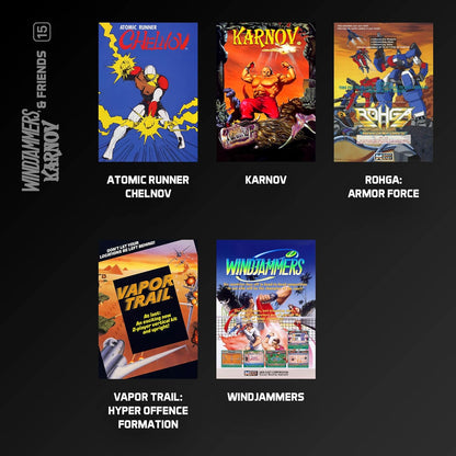 Evercade Windjammers, Karnov & Friends