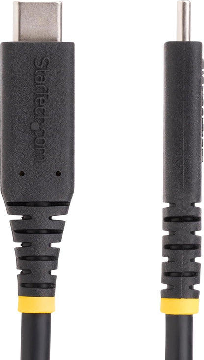 StarTech.com 1m (3.3ft) USB4 Cable, USB-IF Certified USB-C Cable, 40Gbps, 240W PD 3.1 EPR, 8K60Hz, USB Type-C Laptop Cable/Cord