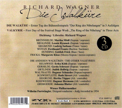 Die Walküre. Dir.: W. Furtwängler