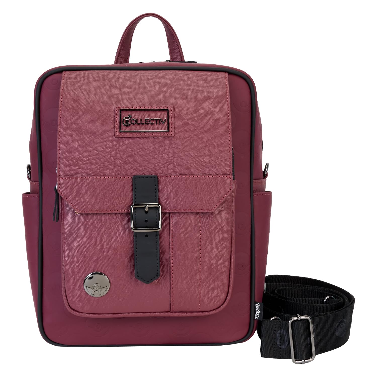 Loungefly COLLECTIV Pokémon The Artst Convertible Backpack & Crossbody Bag, Red, Backpack