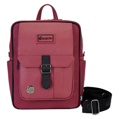 Loungefly COLLECTIV Pokémon The Artst Convertible Backpack & Crossbody Bag, Red, Backpack
