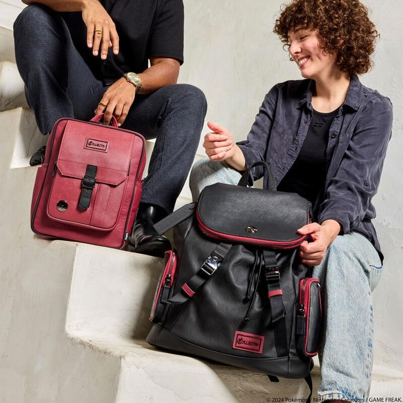 Loungefly COLLECTIV Pokémon The Artst Convertible Backpack & Crossbody Bag, Red, Backpack
