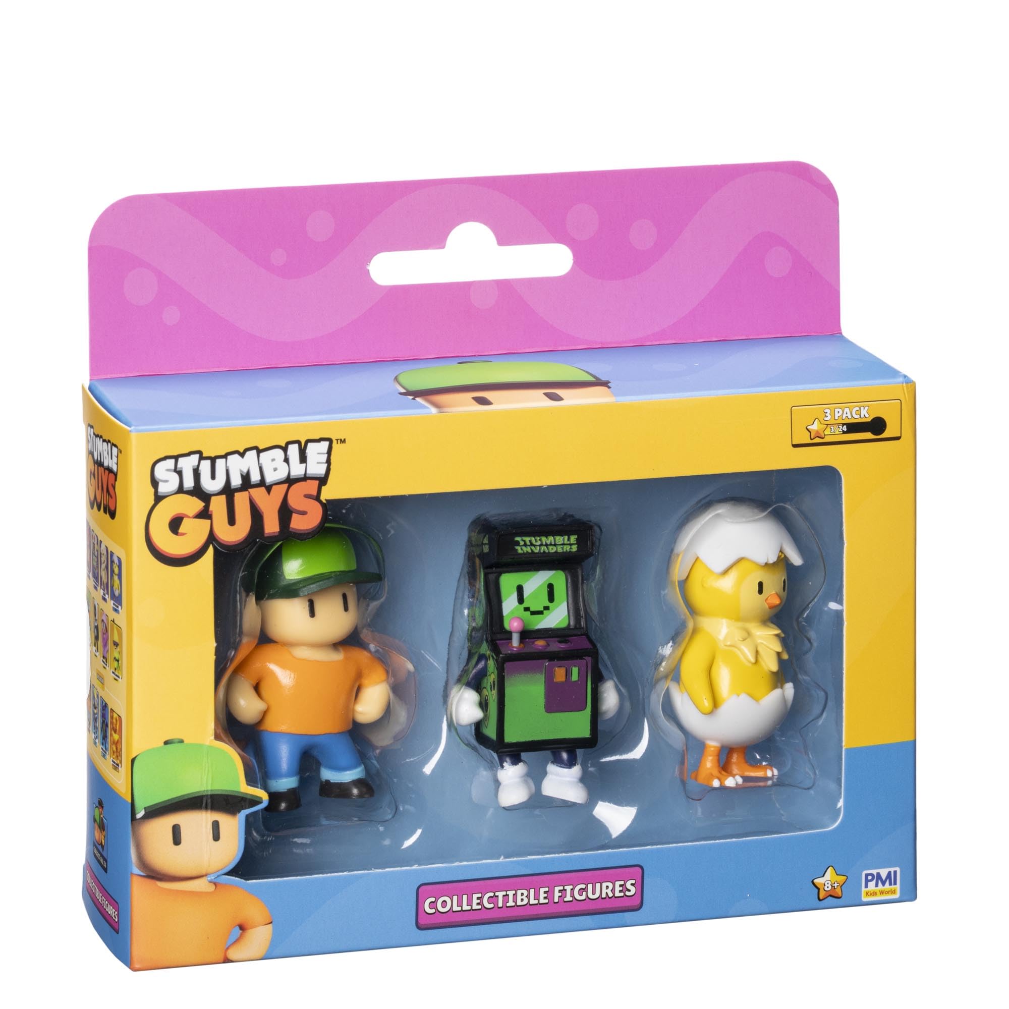 3-Pack Figures - Mr. Stumble, Stumble Invaders & Hatchling
