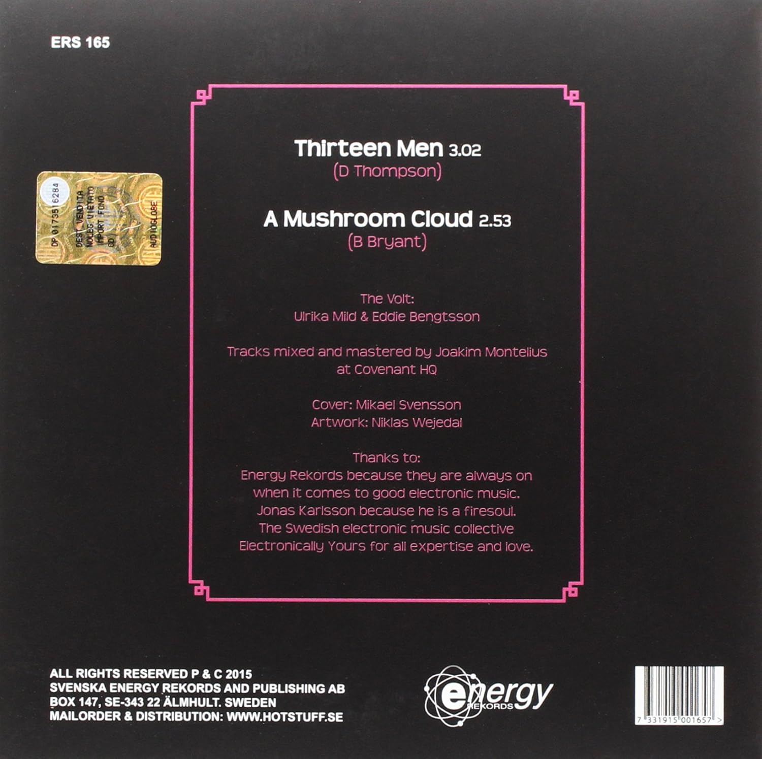 Thirteen Men/A Mushroom Cloud