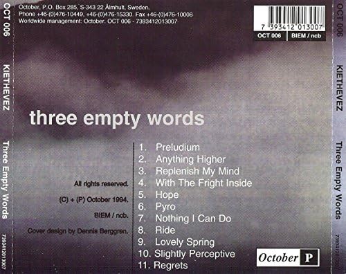 Three Empty Words