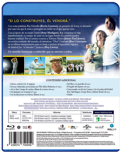 Campo De Suenos (Field Of Dreams) Ed. Especial - (Italian Import)