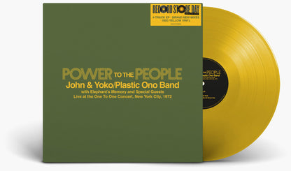 Power to the People: Live at the One to One Concert, New York City, 1972 (RSD 2025)
