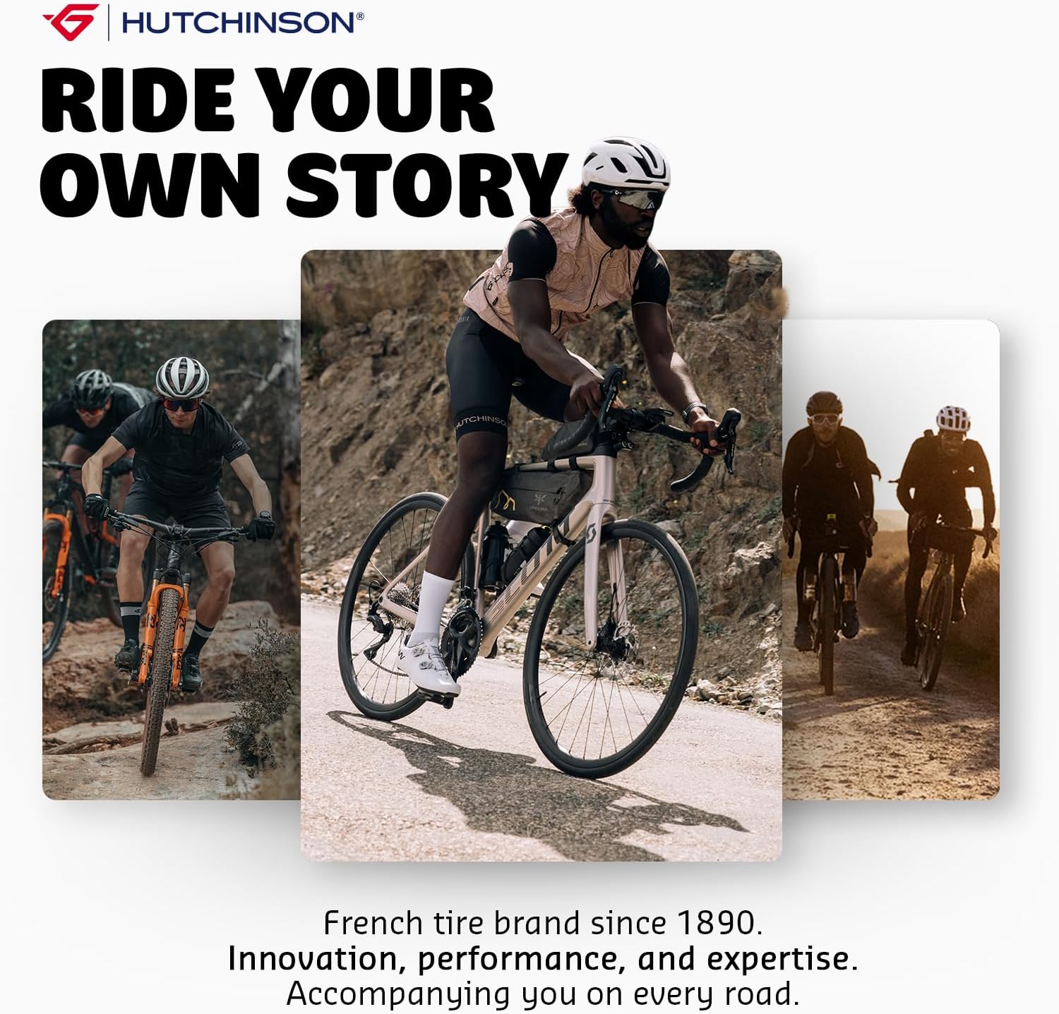 Hutchinson – Caracal – Gravel Dry Terrain Tyre – Hardskin – Mach Tread 3.0 – Folding Bead – Tubeless Ready