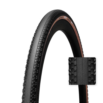 Hutchinson – Caracal Allroad – Dry Terrain Gravel Tyre – Folding Bead – Tubeless Ready