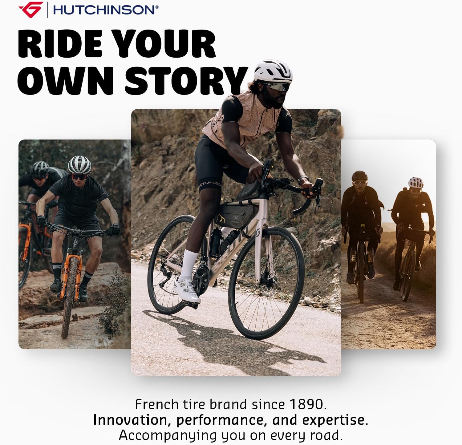 Hutchinson – Caracal Allroad – Dry Terrain Gravel Tyre – Folding Bead – Tubeless Ready