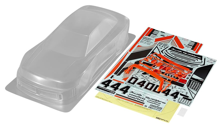 Tamiya RC Spare Parts No.1751 SP.1751 1/10RC Audi 90 Quattro Racing Replacement Body Kit 51751
