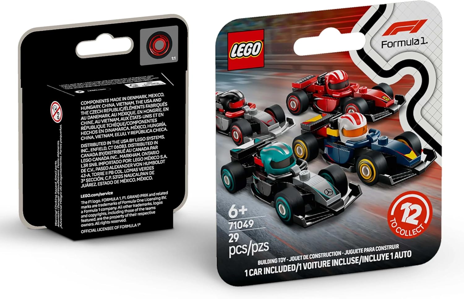 Lego - F1 Racecar Collectable ( 71049 )