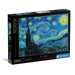 Clementoni - Van Gogh Puzzle 1000 Teile Kunst, für Erwachsene und Jungen, Museum Collection, Thema Sternennacht, Geschenkidee für Damen und Herren, Made in Italy, 70 x 50 cm, 39995