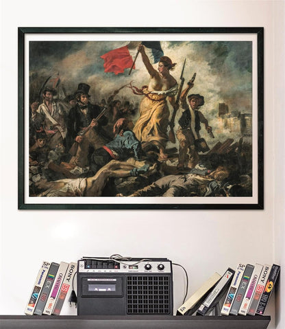 Clementoni Jigsaw Puzzle 1000 pieces, Collection, Museum Collection Liberty Leading the People, Puzzle for Adults 14-99 Years, Made in Italy, 37087