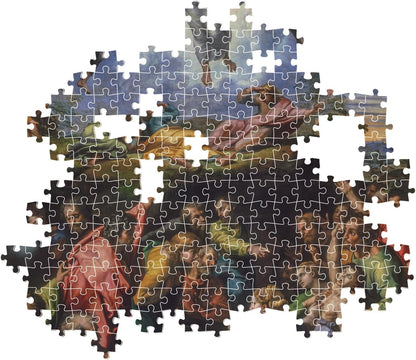 Clementoni - Puzzle mit 1500 Teilen Kunst, für Erwachsene und Jungen, Museum Collection, Thema Verklärung von Raffello, mit Poster, Kompaktbox, Geschenkidee Made in Italy, 59,5 x 84,5 cm, 31739