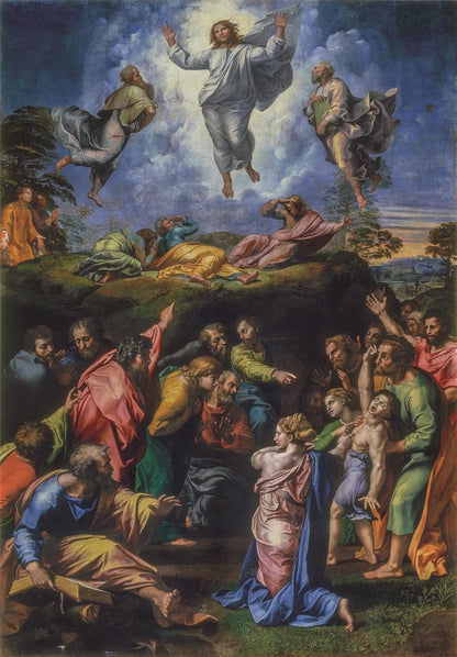 Clementoni - Puzzle mit 1500 Teilen Kunst, für Erwachsene und Jungen, Museum Collection, Thema Verklärung von Raffello, mit Poster, Kompaktbox, Geschenkidee Made in Italy, 59,5 x 84,5 cm, 31739