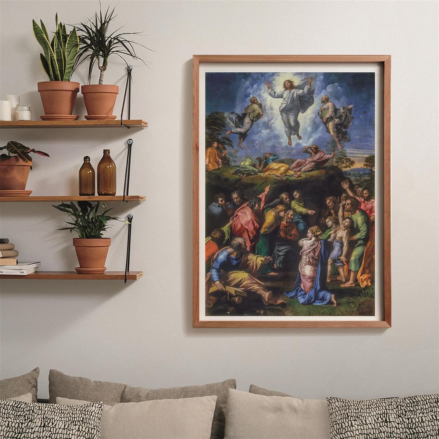 Clementoni - Puzzle mit 1500 Teilen Kunst, für Erwachsene und Jungen, Museum Collection, Thema Verklärung von Raffello, mit Poster, Kompaktbox, Geschenkidee Made in Italy, 59,5 x 84,5 cm, 31739