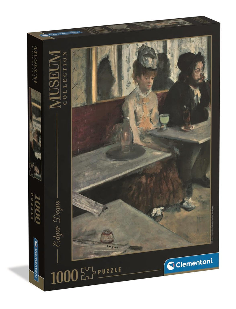 Clementoni Jigsaw Puzzle 1000 pieces, Collection Museum Collection Dans un Cafè, Puzzle for Adults 14-99 Years, Made in Italy, 37090