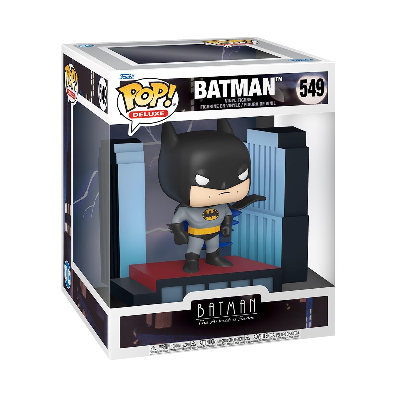 Funko POP! Deluxe: BTAS - Batman - Animated Batman - Collectable Vinyl Figure - Gift Idea - Official Merchandise - Toys for Kids & Adults - TV Fans - Model Figure for Collectors and Display