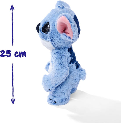 Simba Official Movie Stitch crash lands, standing 25cm a plush to snuggle, play, collect. Soft, cuddly, cute little friend