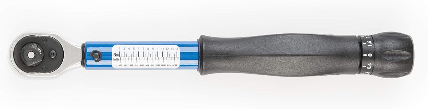 Park Tool 4001619 - Llave de Torsión, TW-5 2-14Nm, 1/4", 4001619