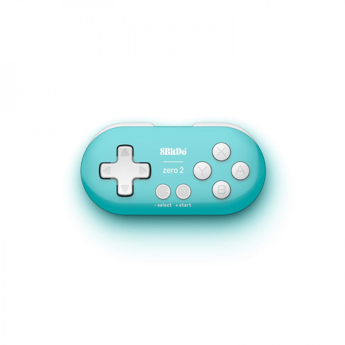 8Bitdo Zero 2 Bluetooth Gamepad Keychain Sized Mini Controller for Switch, Windows, Android, macOS & Raspberry Pi(Turquoise Edition