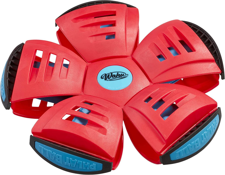 WAHU Phlat Ball Large - Red (23cm) | Throw a Disc... Catch a Ball | Perfect for the Garden or the Beach | Kids Outdoor Toys | Ages 6+